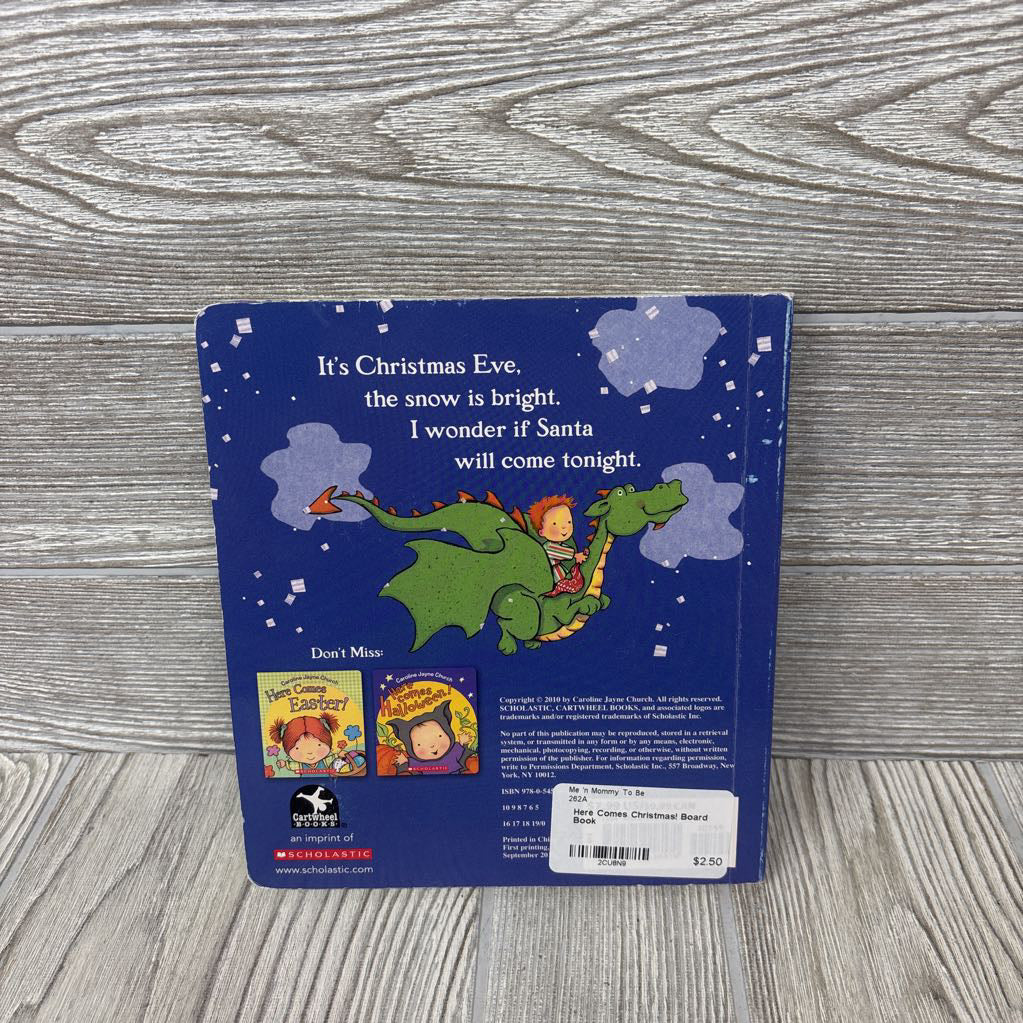Here Comes Christmas! Board Book