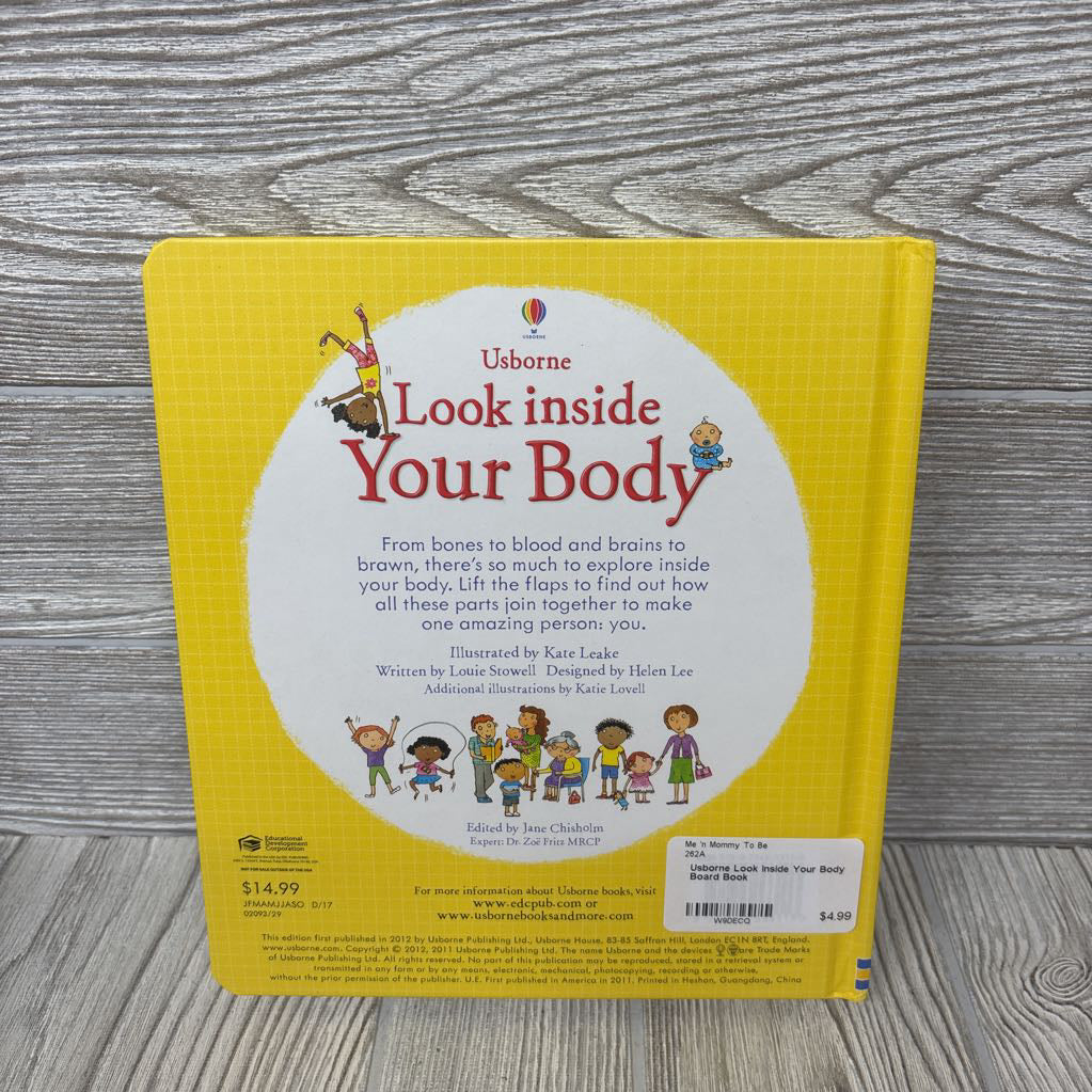 Usborne Look Inside Your Body Board Book