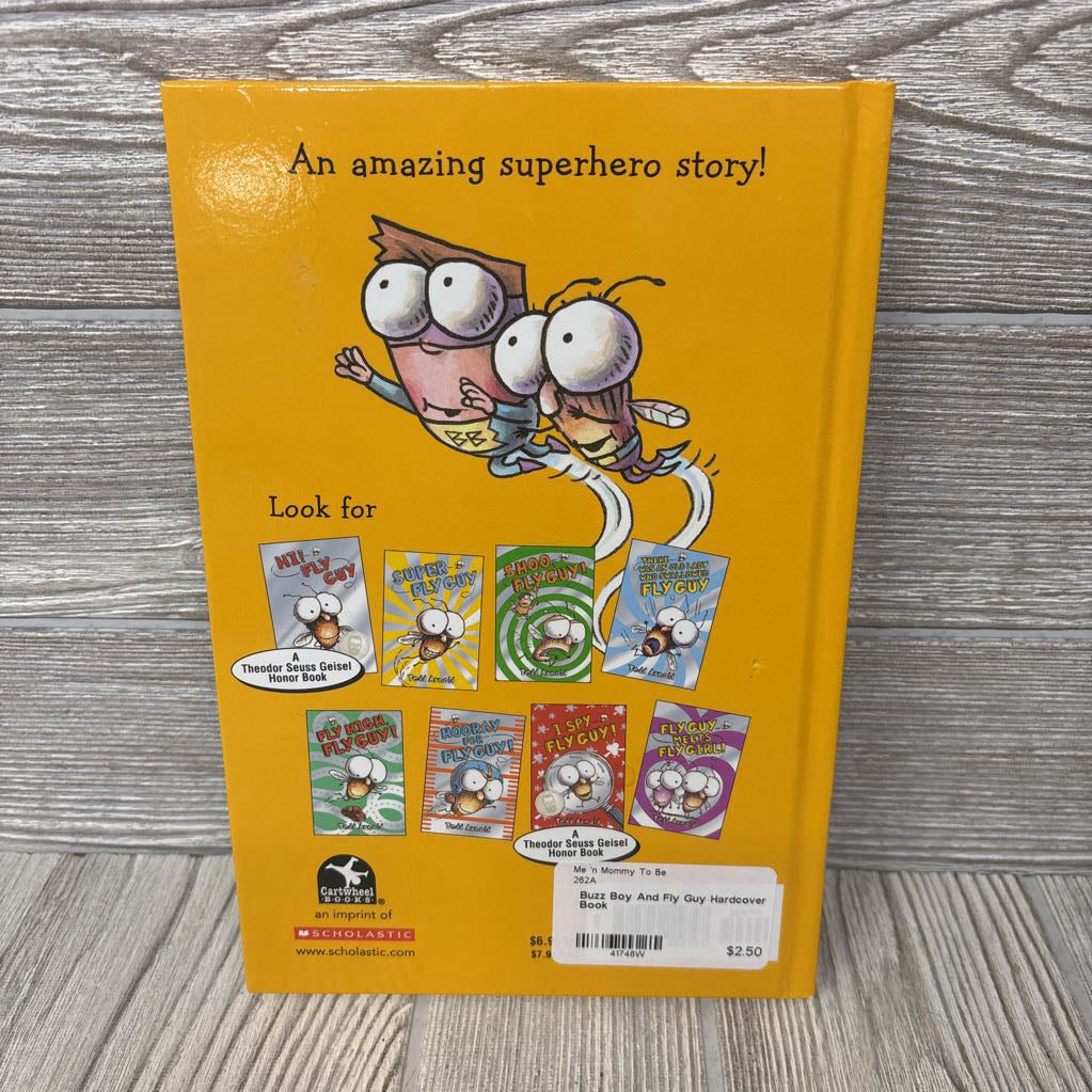 Buzz Boy And Fly Guy Hardcover Book