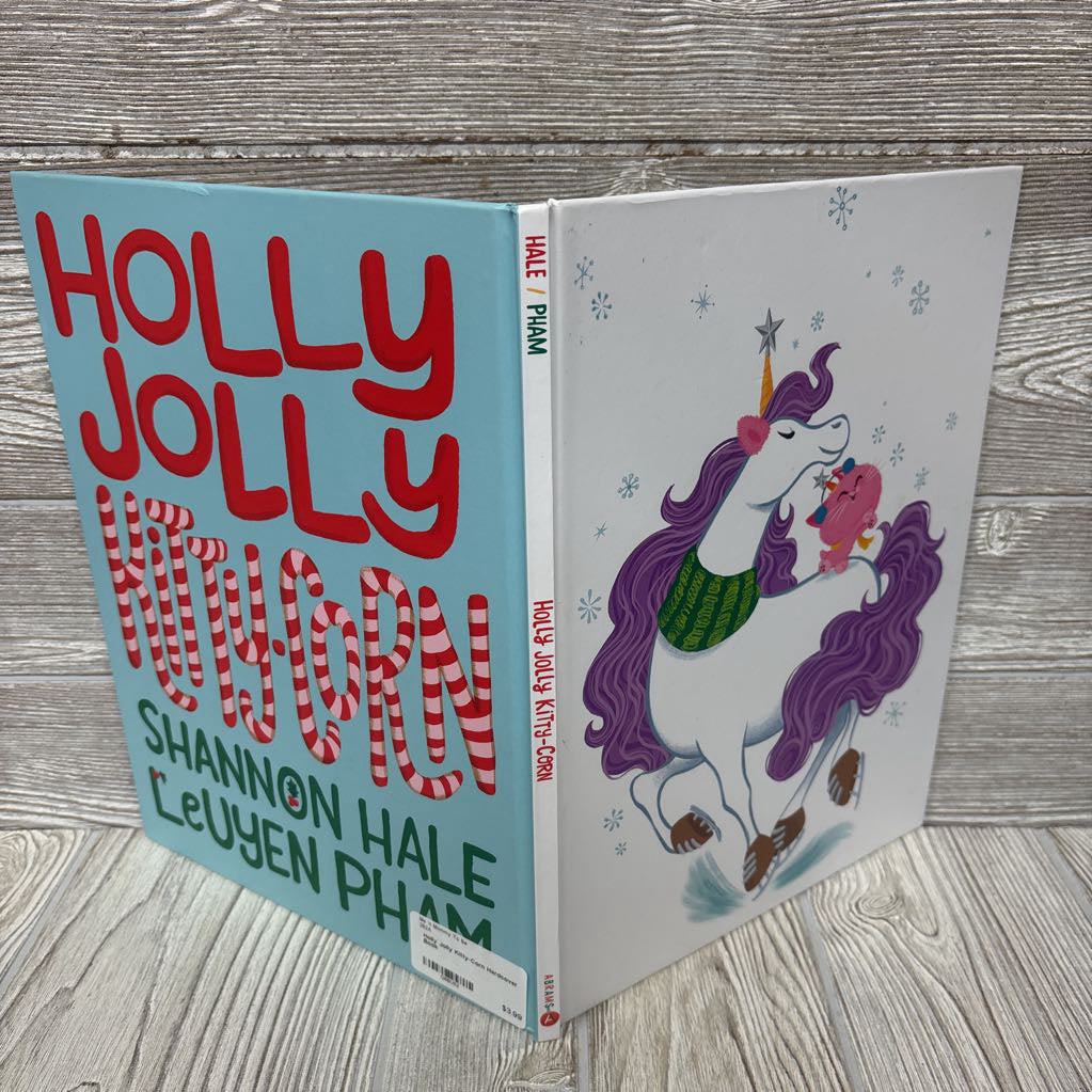 Holly Jolly Kitty-Corn Hardcover Book