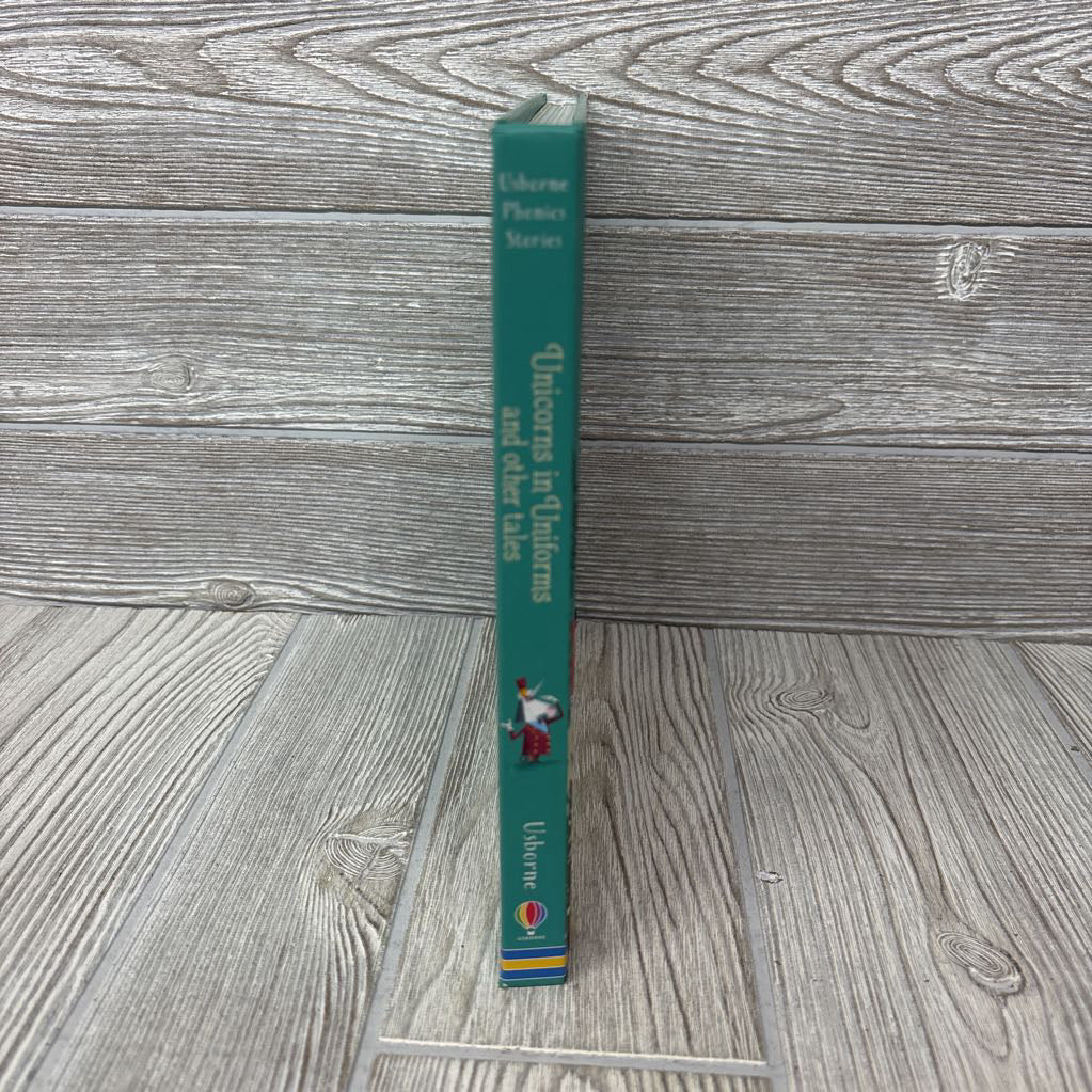 Usborne Phonics Stories Unicorns In Uniforms And Other Tales Hardcover Book
