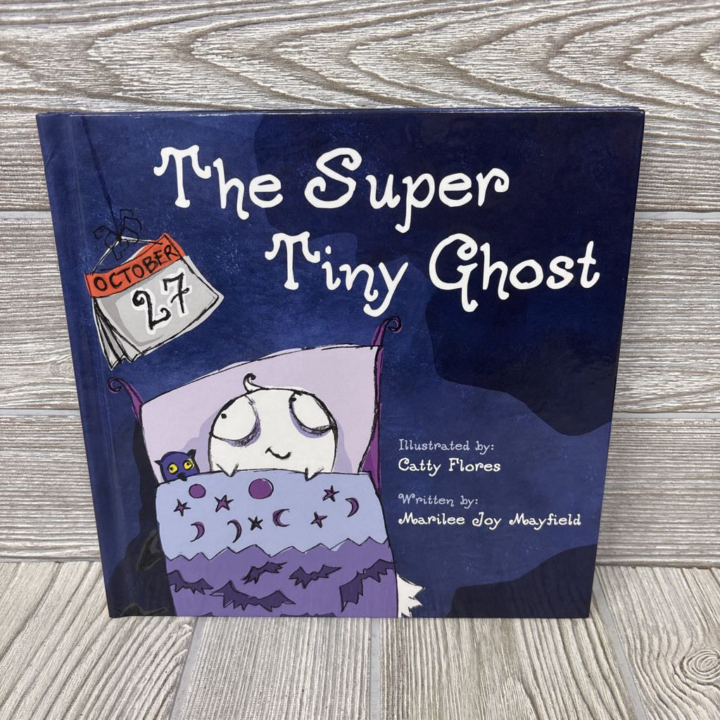 The Super Tiny Ghost Hardcover Book