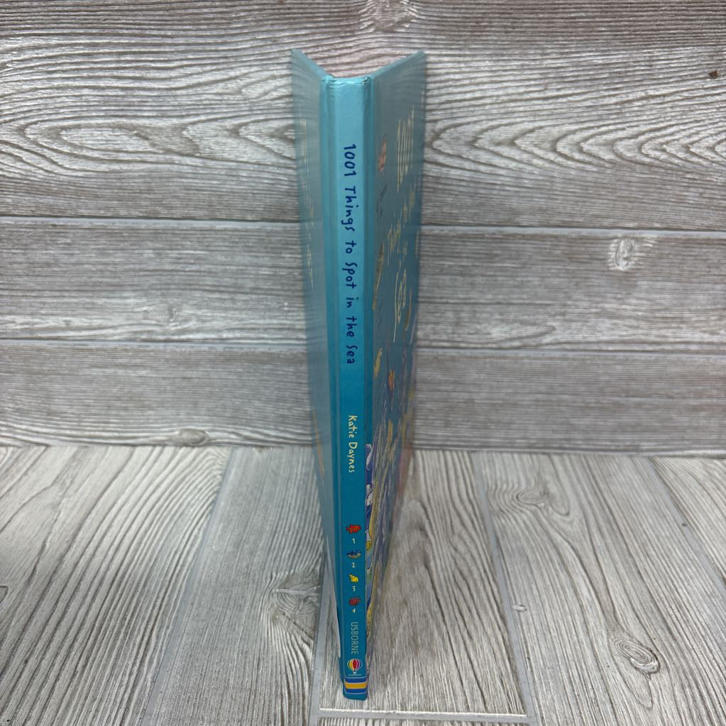 Usborne 1001 Things To Spot In The Sea Hardcover Book