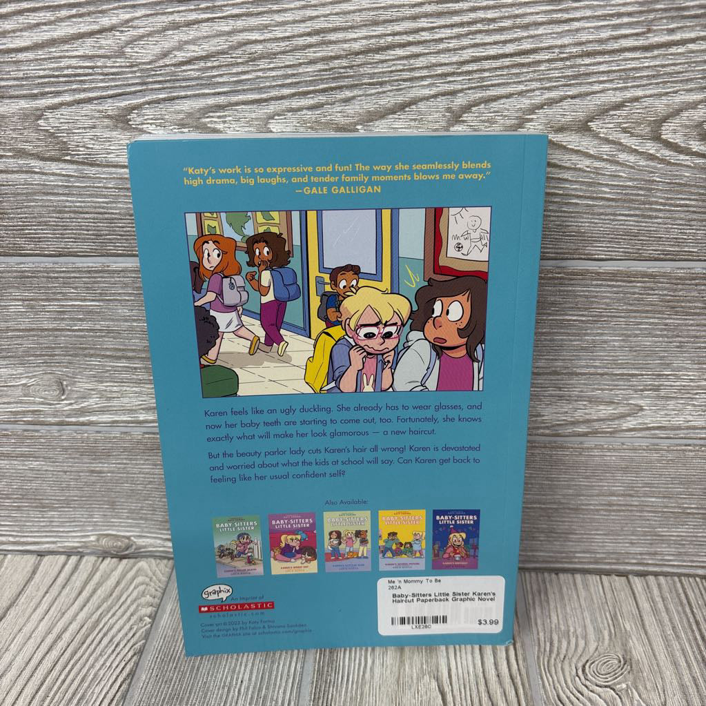 Baby-Sitters Little Sister Karen's Haircut Paperback Graphic Novel