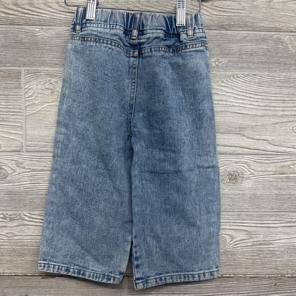 Pull On Jeans Embroidered Cherries 2-3