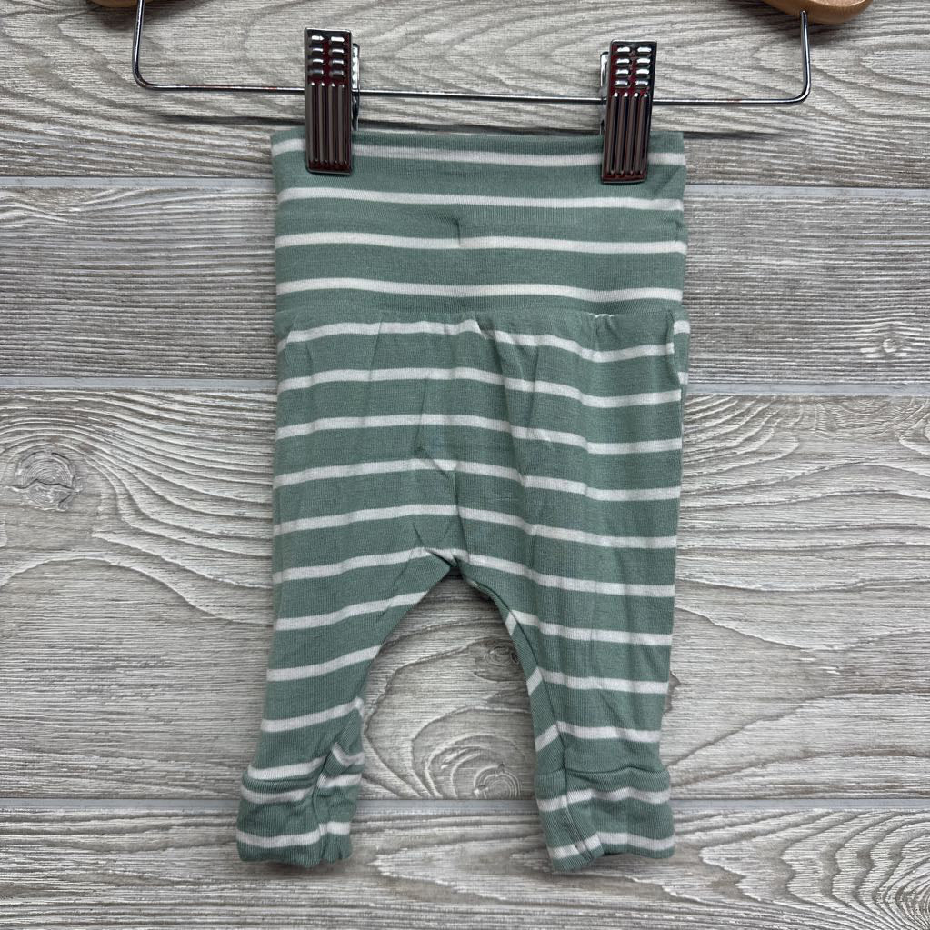 LS Bamboo Shirt & Pants Stripes NB