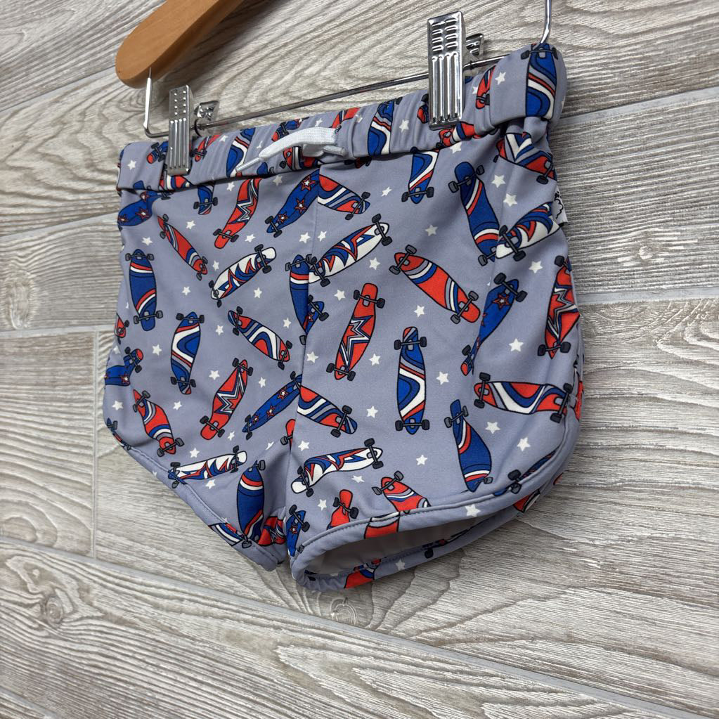 Swim Shorts Skateboards Stars 7-8