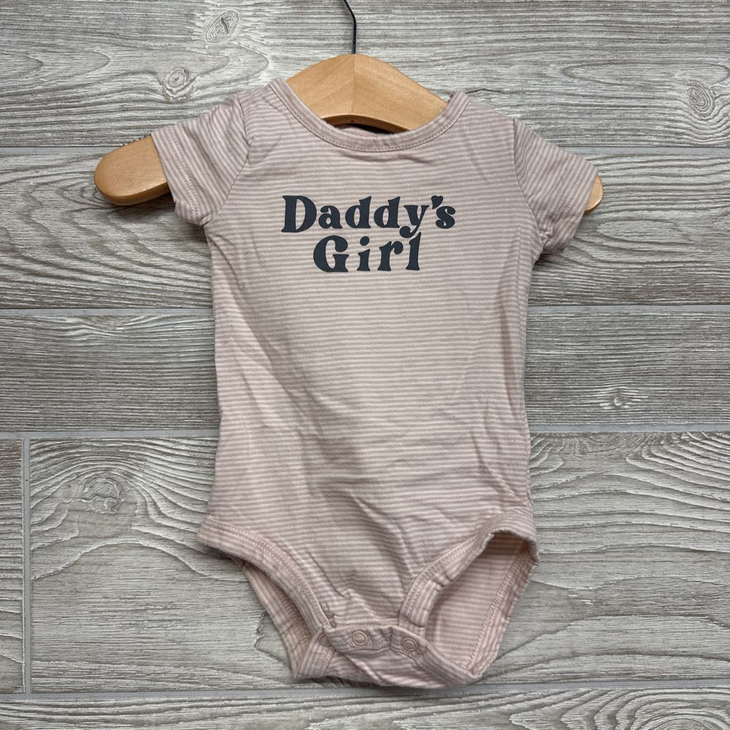 Bodysuit Daddy's Girl Stripes 6M