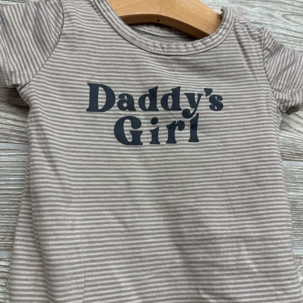Bodysuit Daddy's Girl Stripes 9M