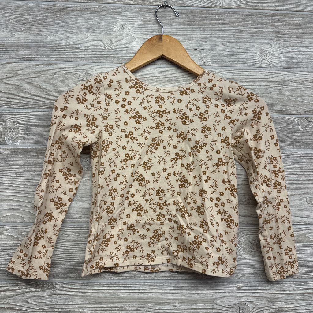 Button Up Faux Suede Jumper & LS Shirt Flowers 7