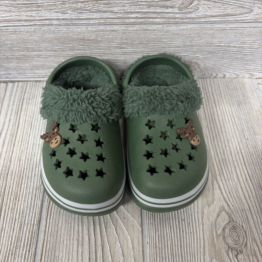 Lined Clog Shoes Moose Charms 7C