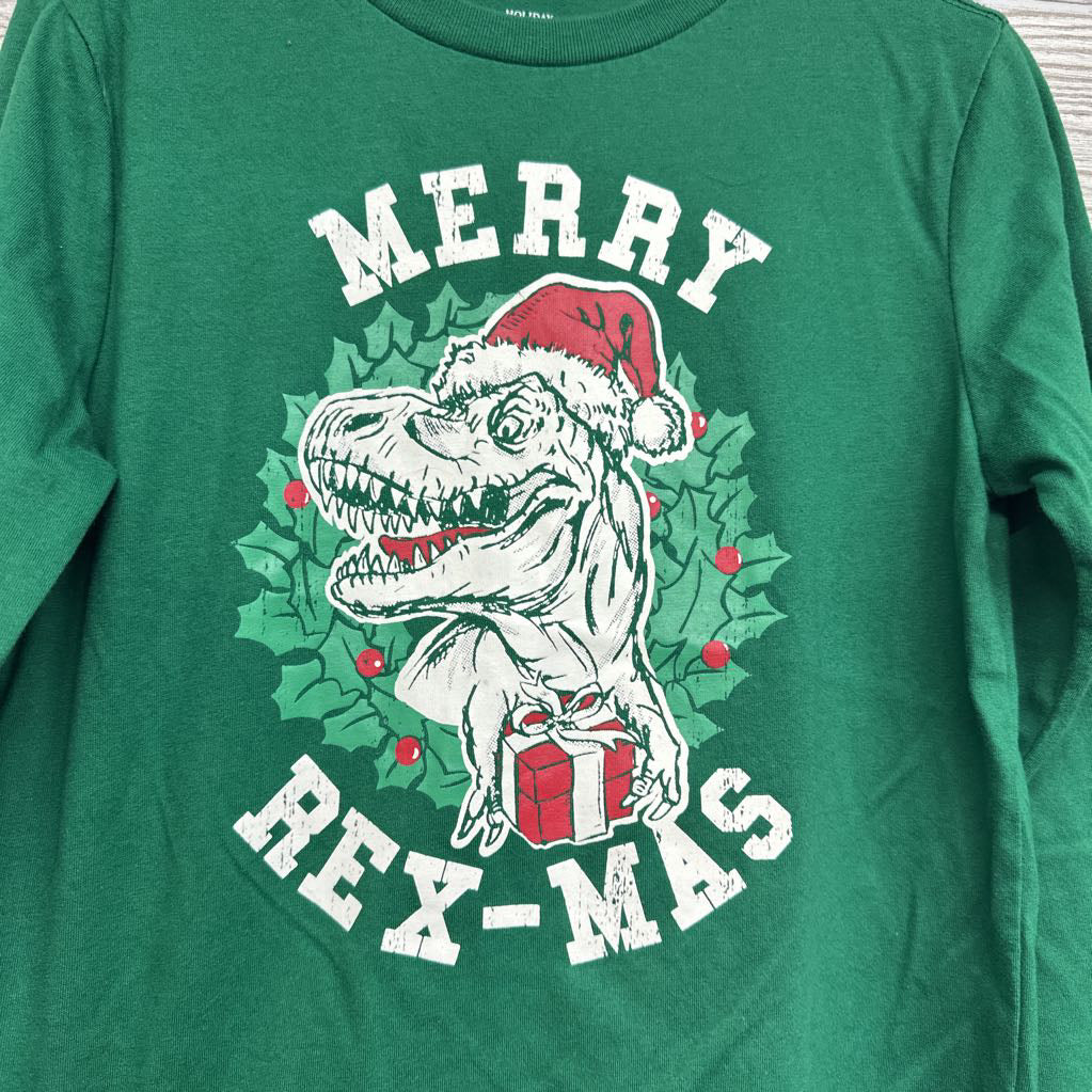 LS Shirt Merry Rex-Mas 6-7