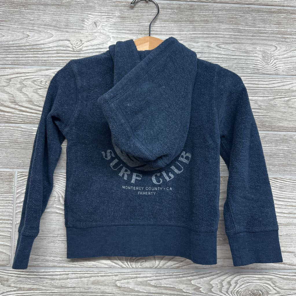 Textured Full Zip Hoodie Big Sur Surf Club 2T