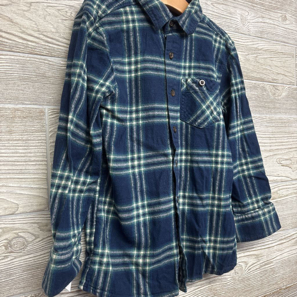 LS Plaid Button Up Flannel Shirt 8