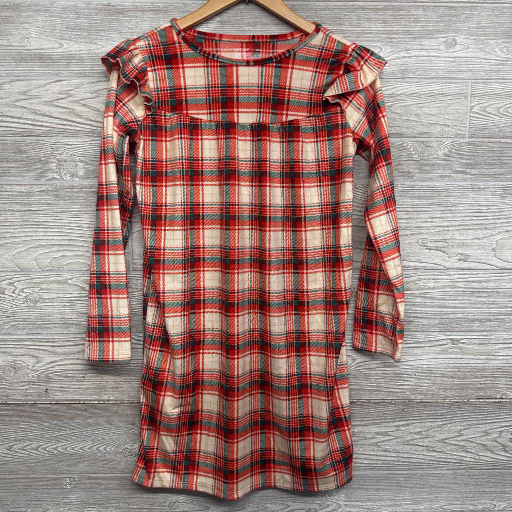LS Plaid Cozy PJ Gown 14