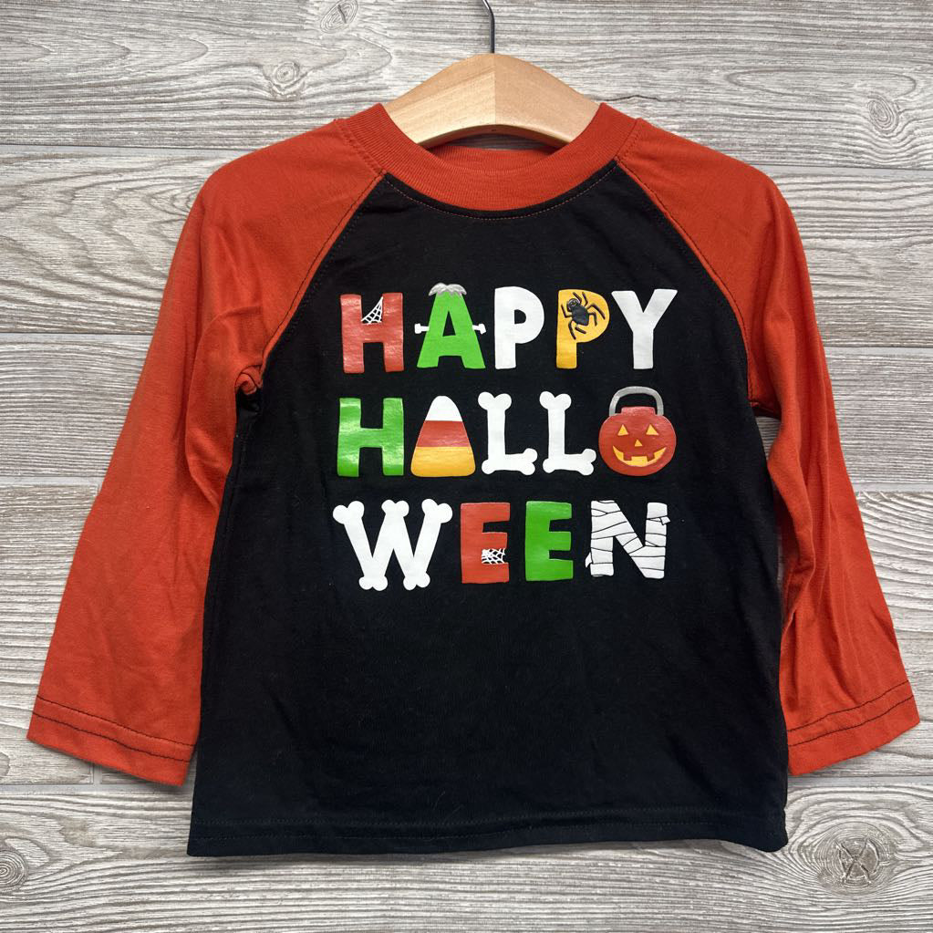 LS Shirt Happy Halloween 3T