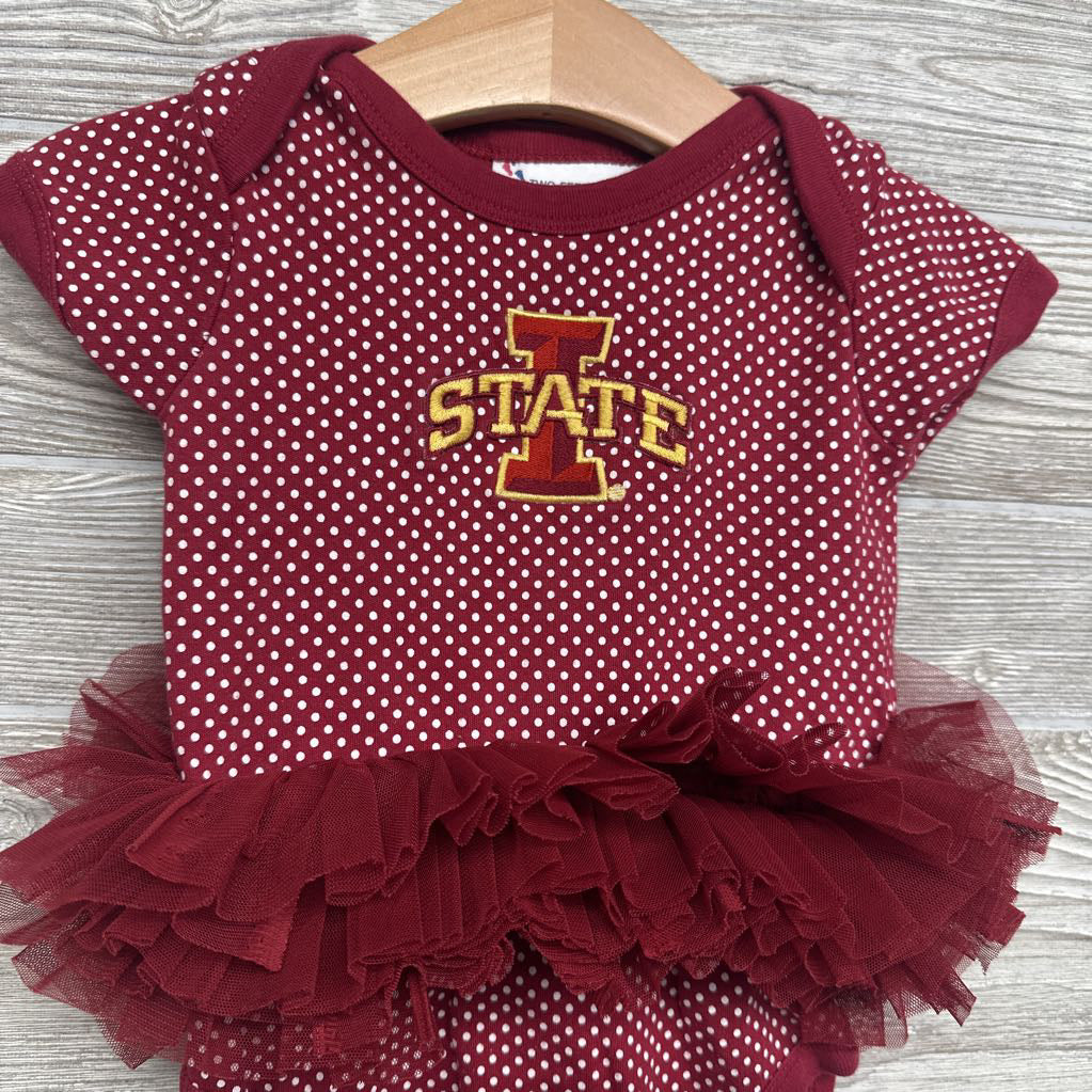 Tutu Dress ISU Polka Dots 12M