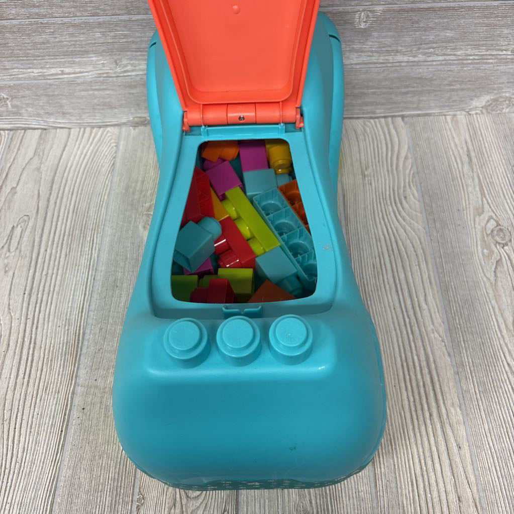Locblock Hippo Ride On W/ Blocks