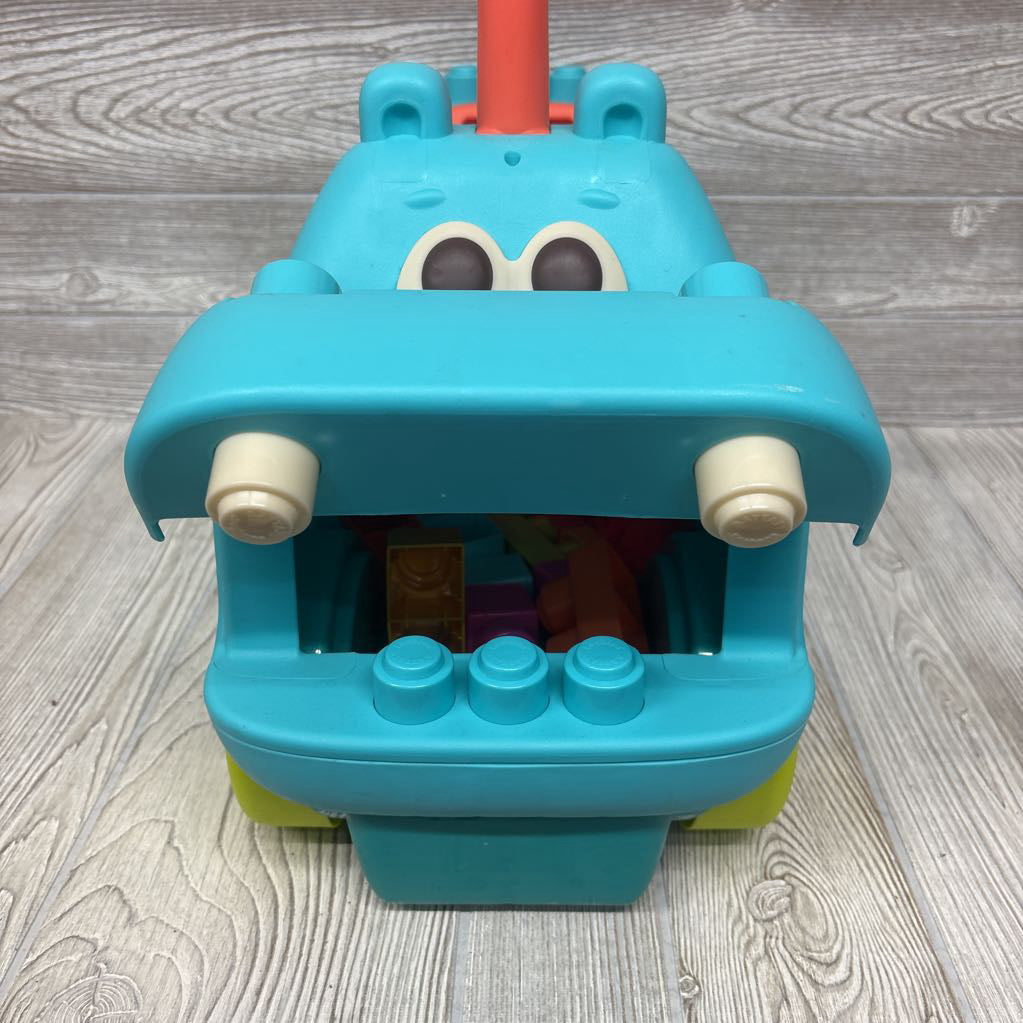 Locblock Hippo Ride On W/ Blocks