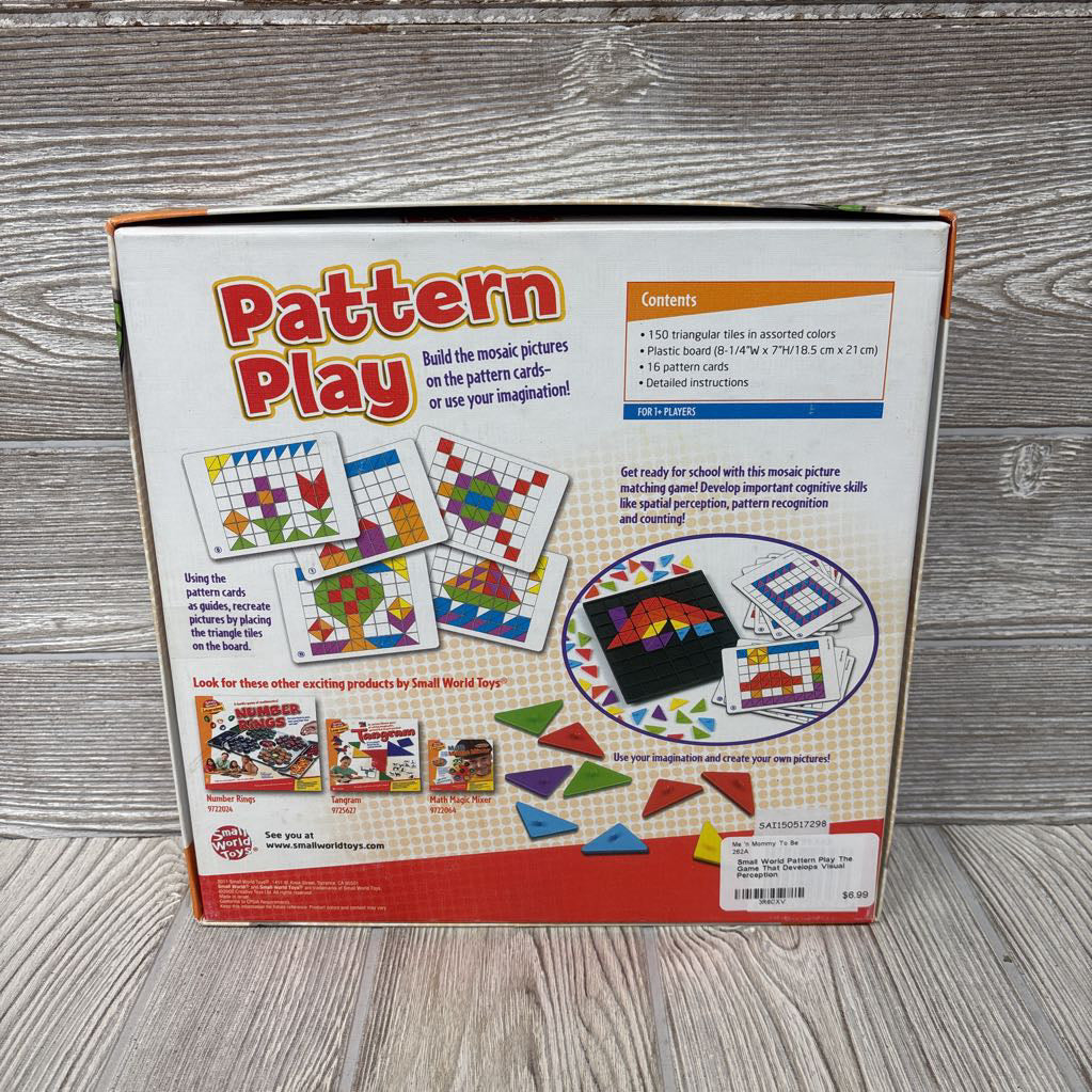 Pattern Play The Game That Develops Visual Perception