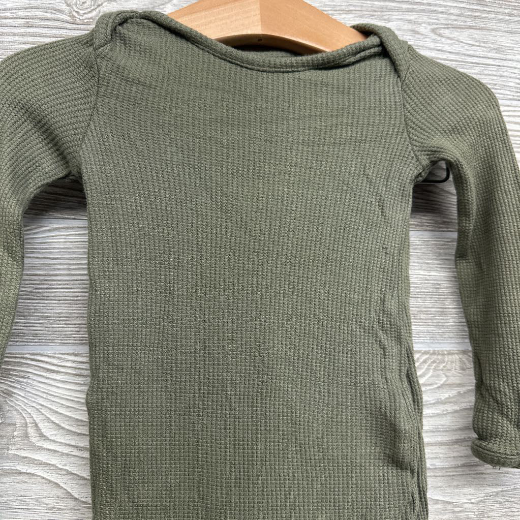 LS Purely Soft Waffle Knit Bodysuit & Pants 9M