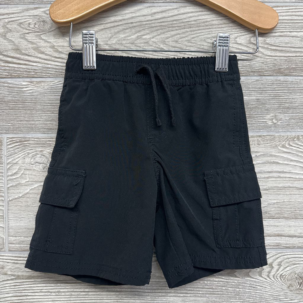 Woven Drawstring Cargo Shorts 2T