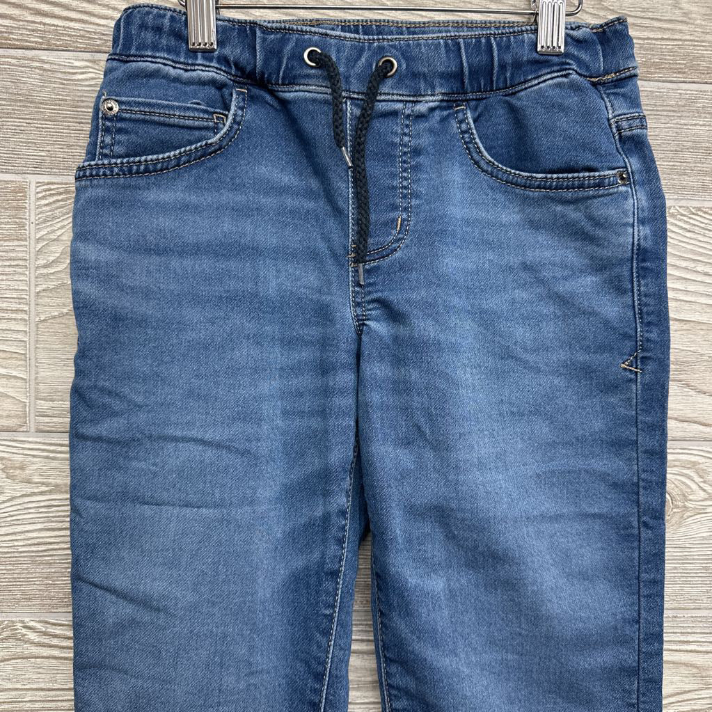 Pull On Drawstring Knit Jeans 8