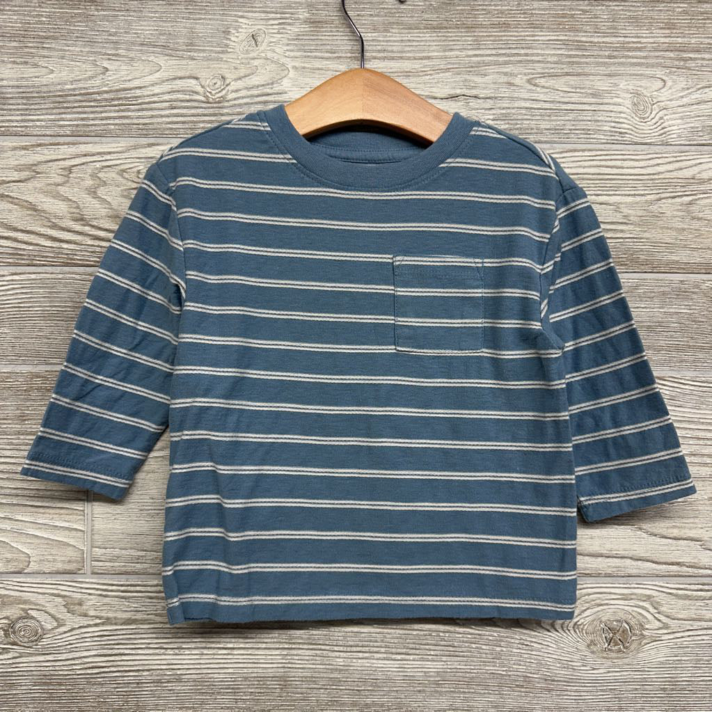 LS Textured Shirt Chest Pocket 18M