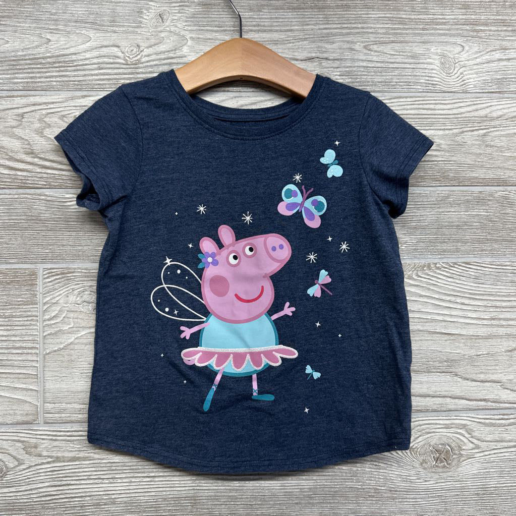 Shirt Glitter Fairy Peppa Pig 5T