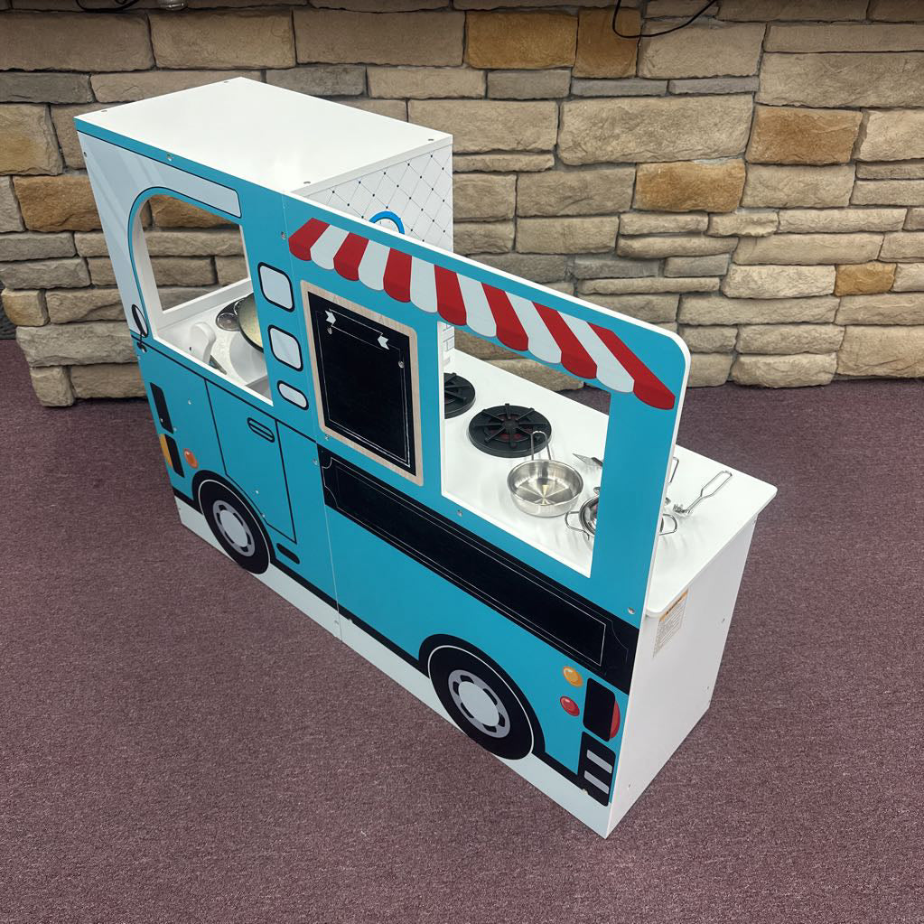 Wooden Food Truck Playset