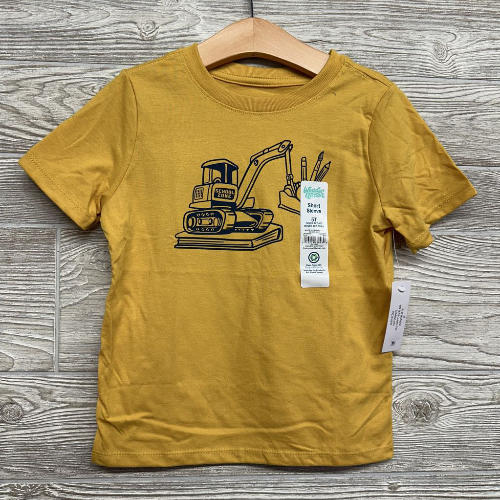 NEW Shirt Excavator School Zone 5t