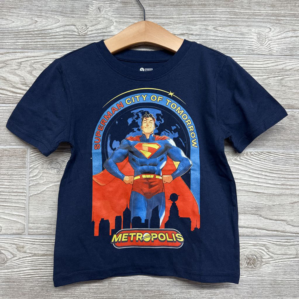 NEW Shirt Superman City Of Tomorrow 3-4
