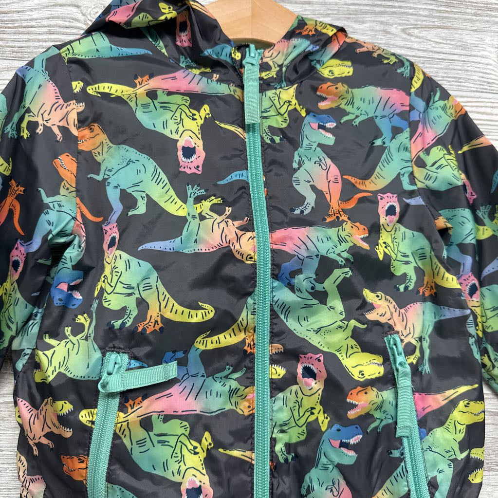 Boys Light Weight Jacket Dinosaurs 2t