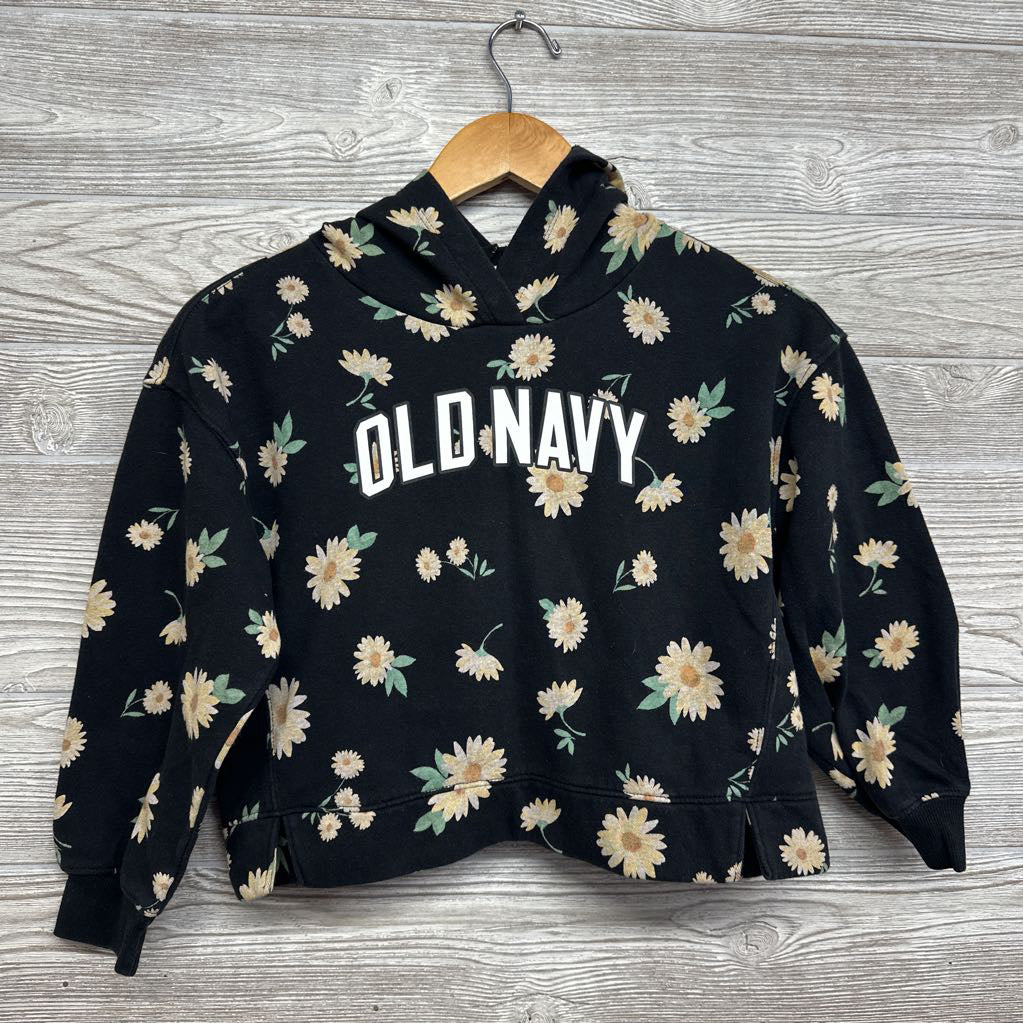 Crop Hooded Sweatshirt Sun Flowers 8