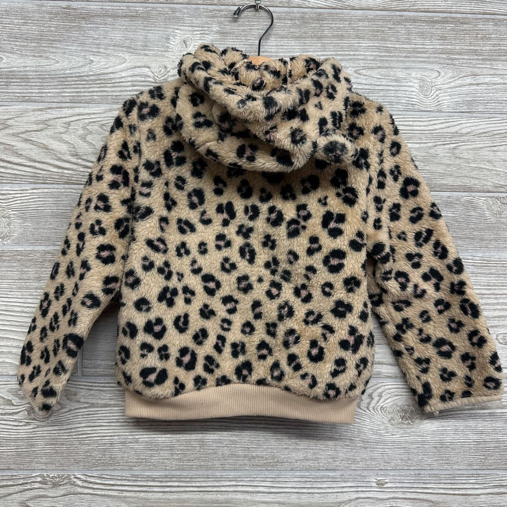 Plush Jacket Animal Print 5t