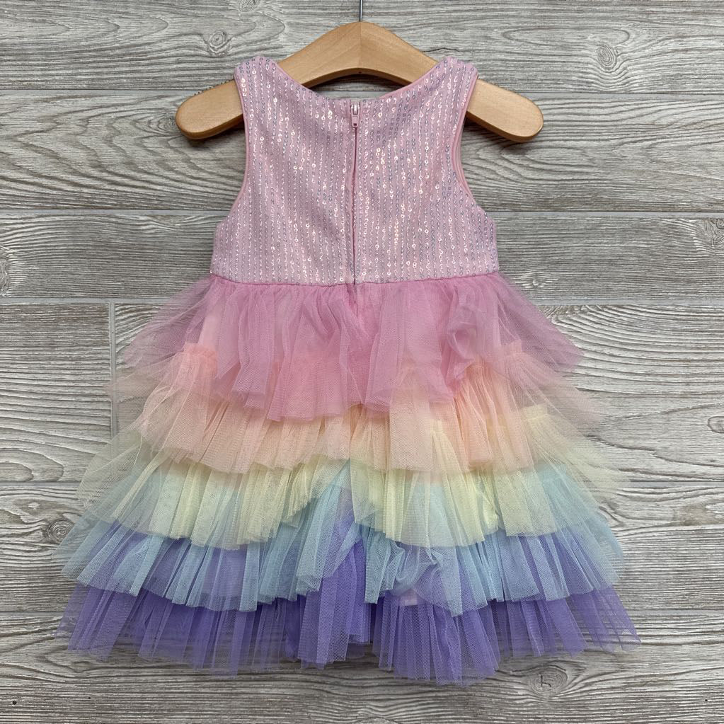 Tulle & Sequins Sleeveless Dress 2t