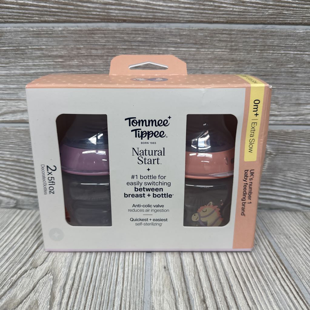 NEW 2 Pk Natural Start Bottles