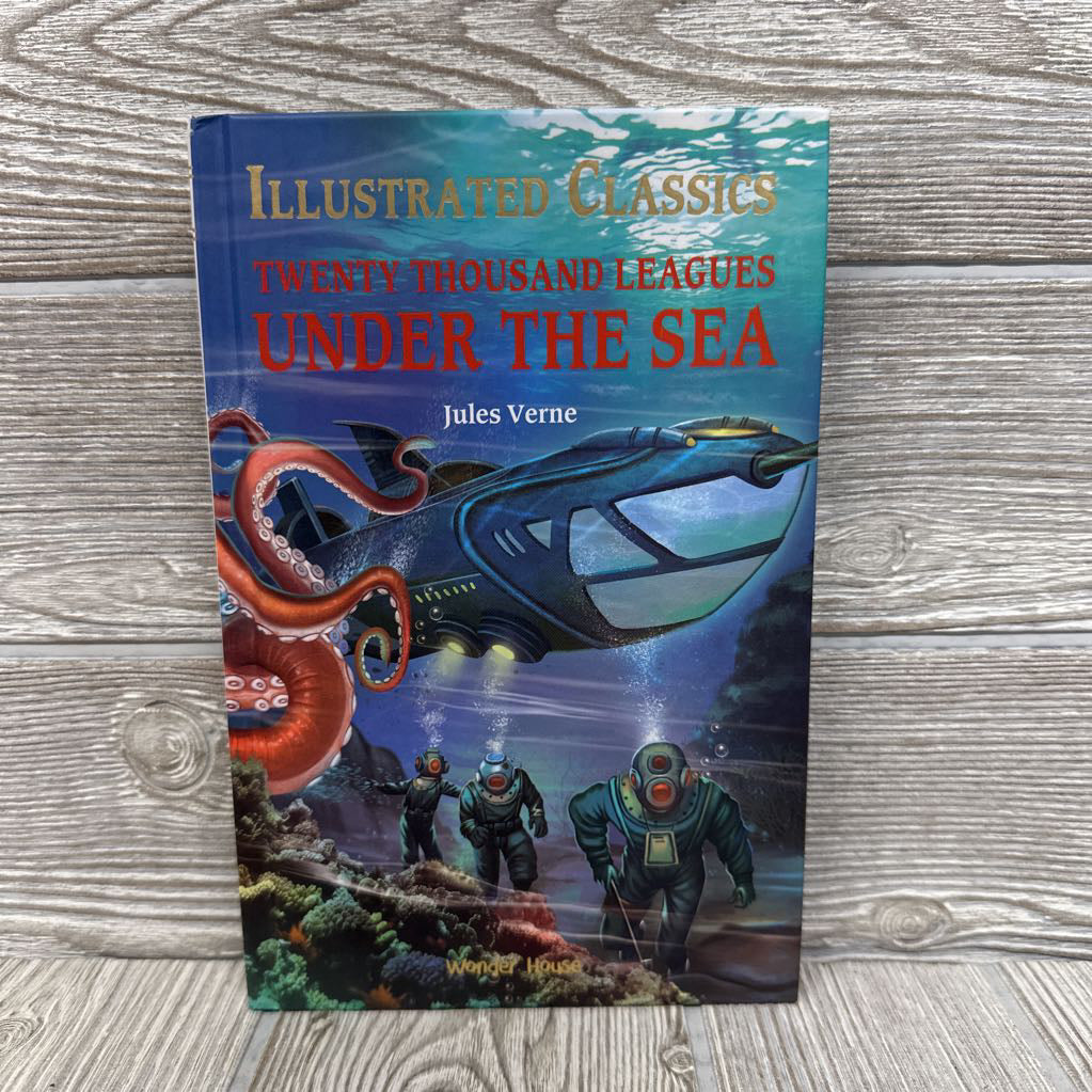 Twenty Thousand Leagues Under The Sea Hardcover Chapter Book