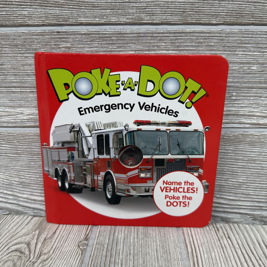 Poke A Dot Emergency Vehicle Board Book
