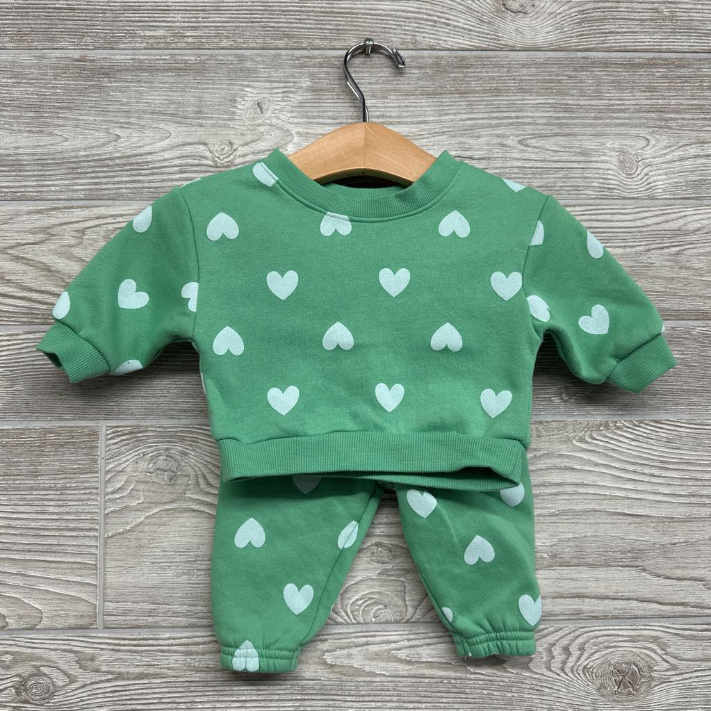 Crewneck & Sweatpants Polka Dots 0-3M