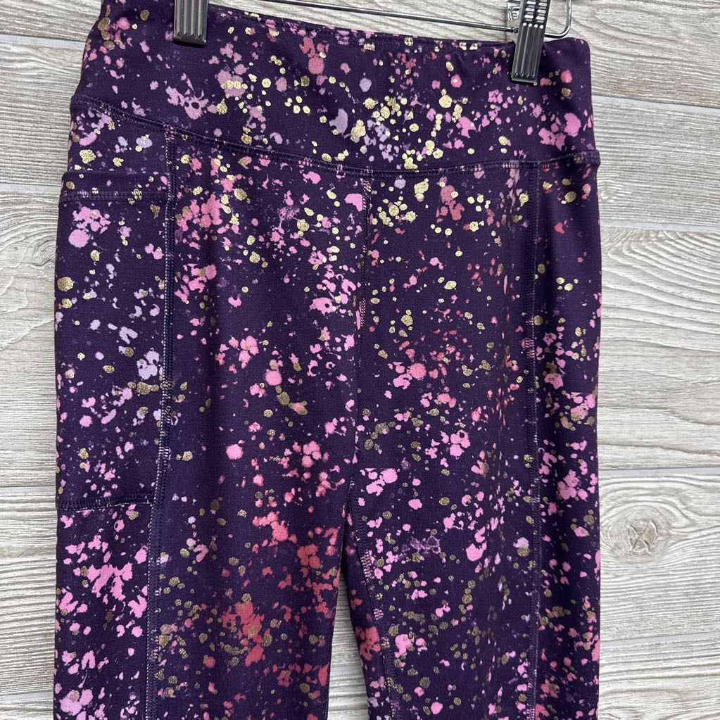 Active Leggings Pockets Splatters 10-12