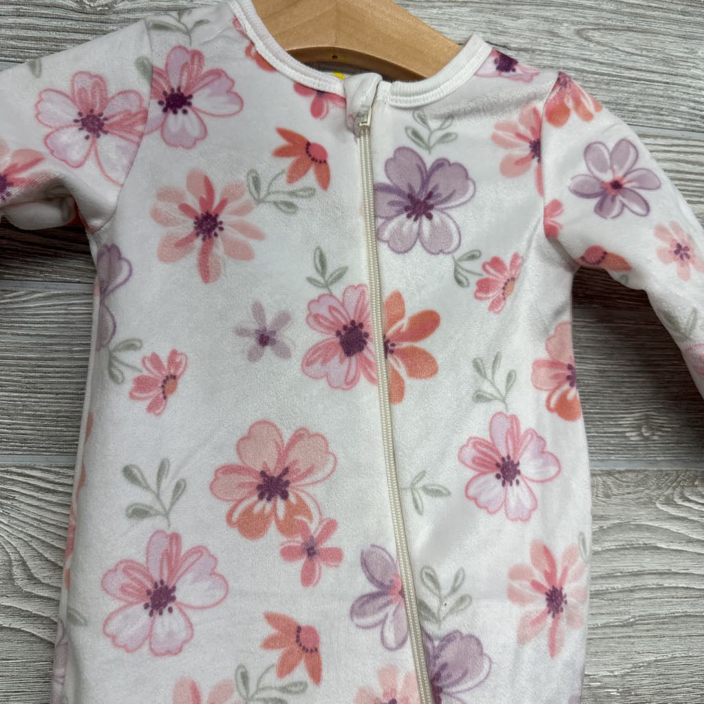 Cozy Sleeper Flowers 0-3M