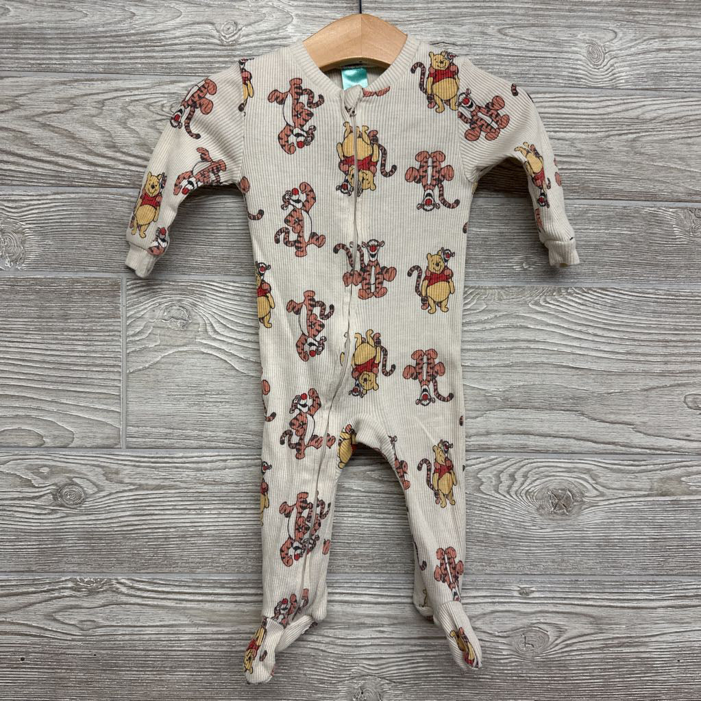 Ribbed Sleeper Pooh Tigger 3-6M