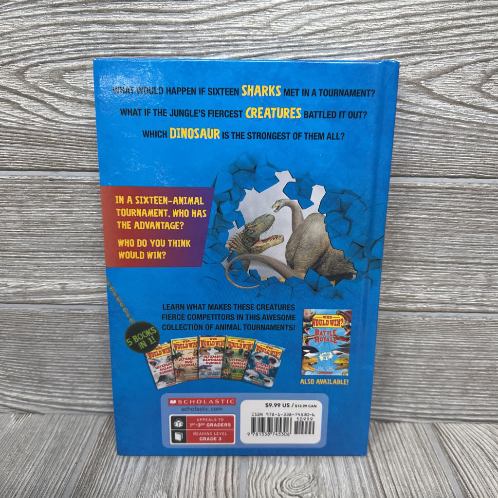 Who Would Win? Extreme Animal Rumble Hardcover Book