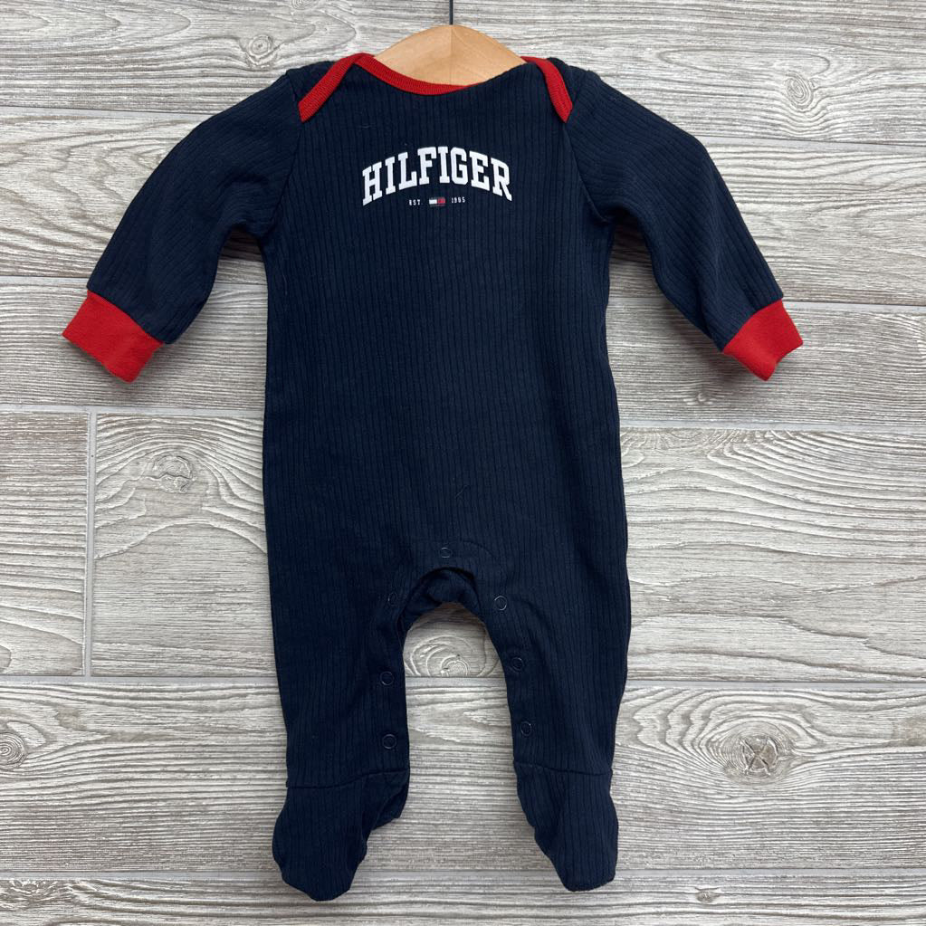 LS Ribbed Footed Outfit 0-3M