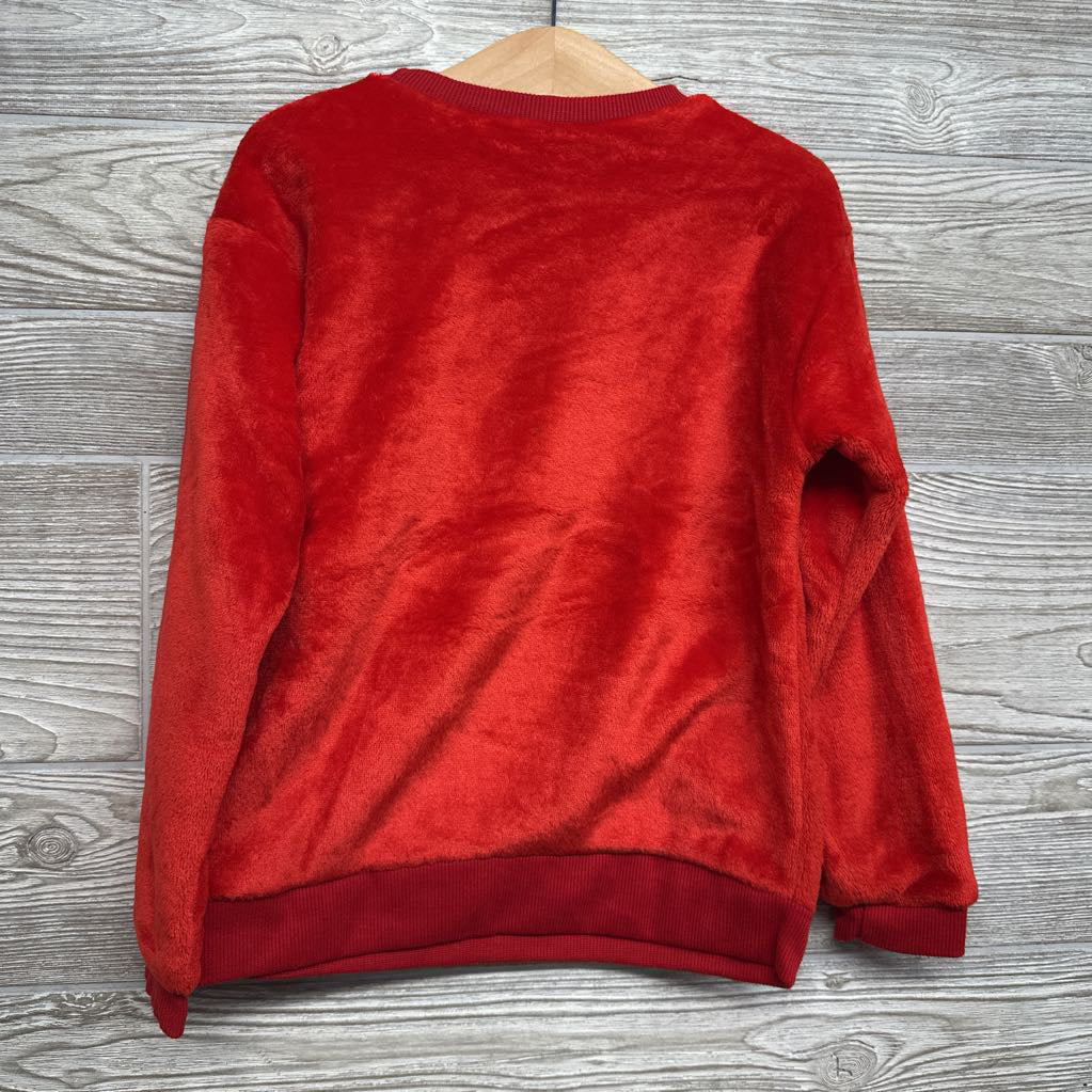 Plush Crewneck Sequin Santa Snoopy 6X