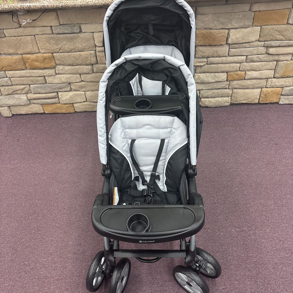 NEW Sit To Stand Double Stroller