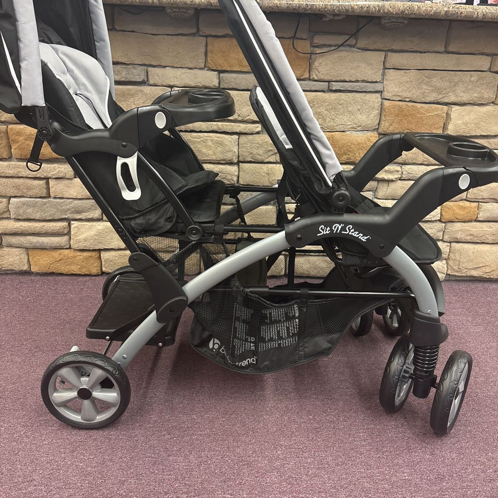 NEW Sit To Stand Double Stroller