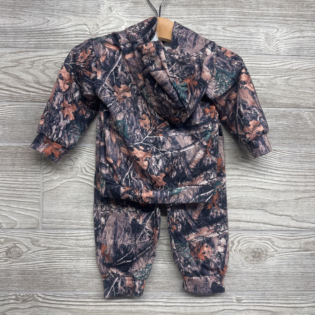 Camo Hoodie & Joggers 6-9M