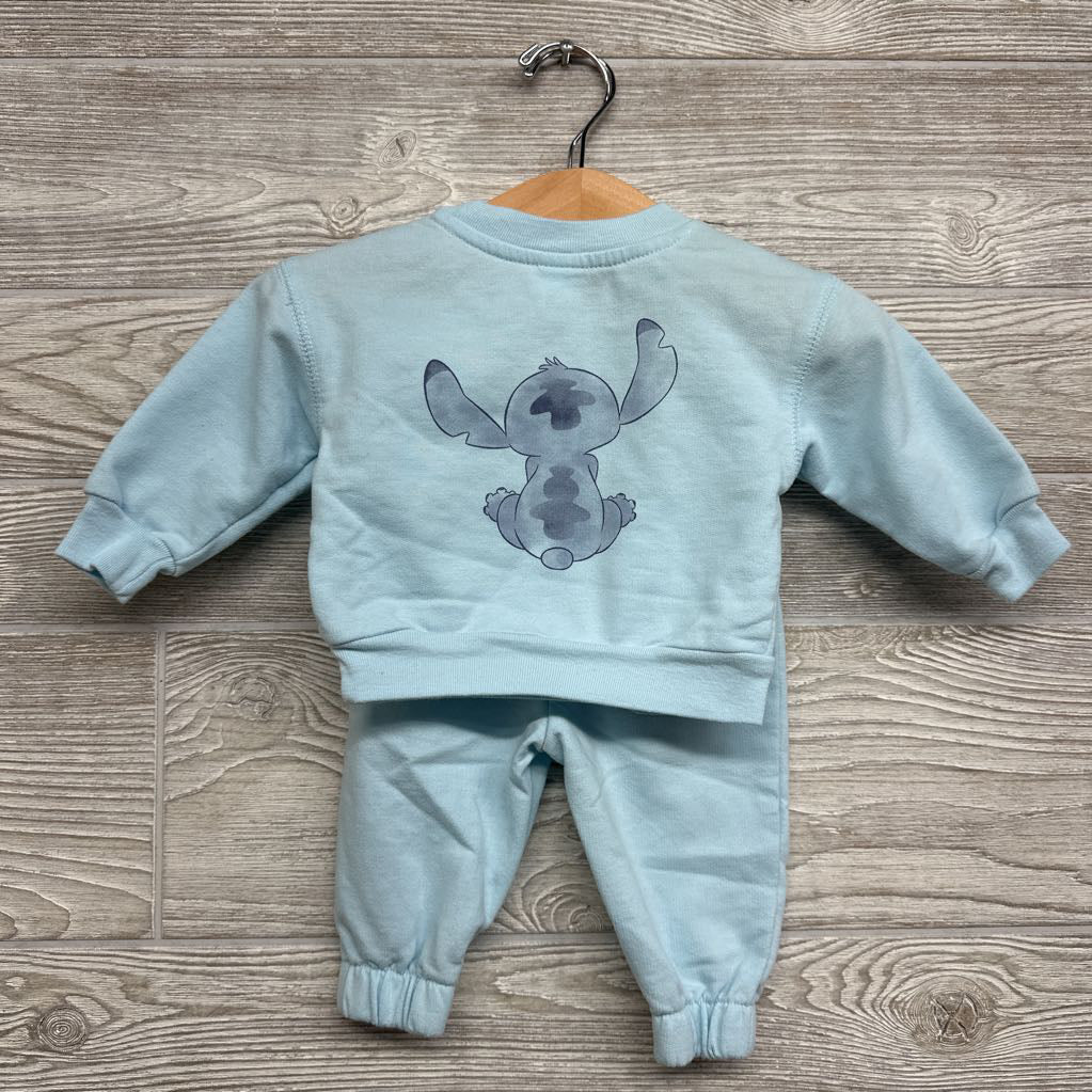 Crewneck & French Terry Joggers Stitch 0-3M